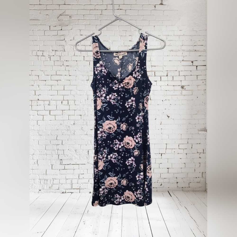 Wallflower Floral Print Sleeveless Dress Size Small